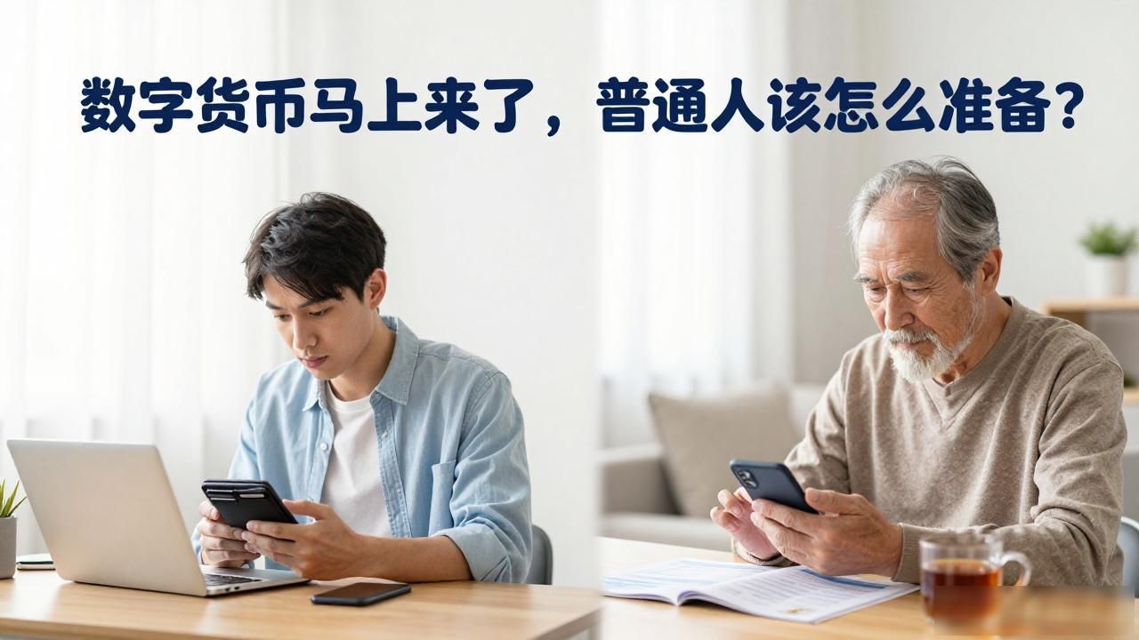 数字货币马上来了，普通人该怎么准备？