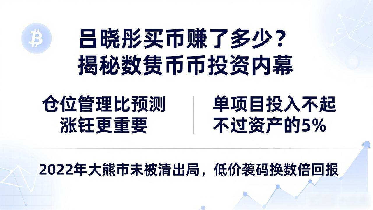 吕晓彤买币赚了多少？揭秘数字货币投资内幕