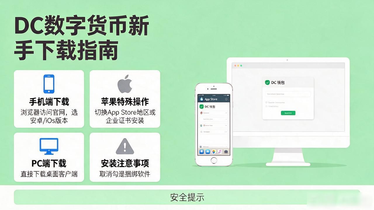 DC数字货币怎么下载？新手完整下载指南