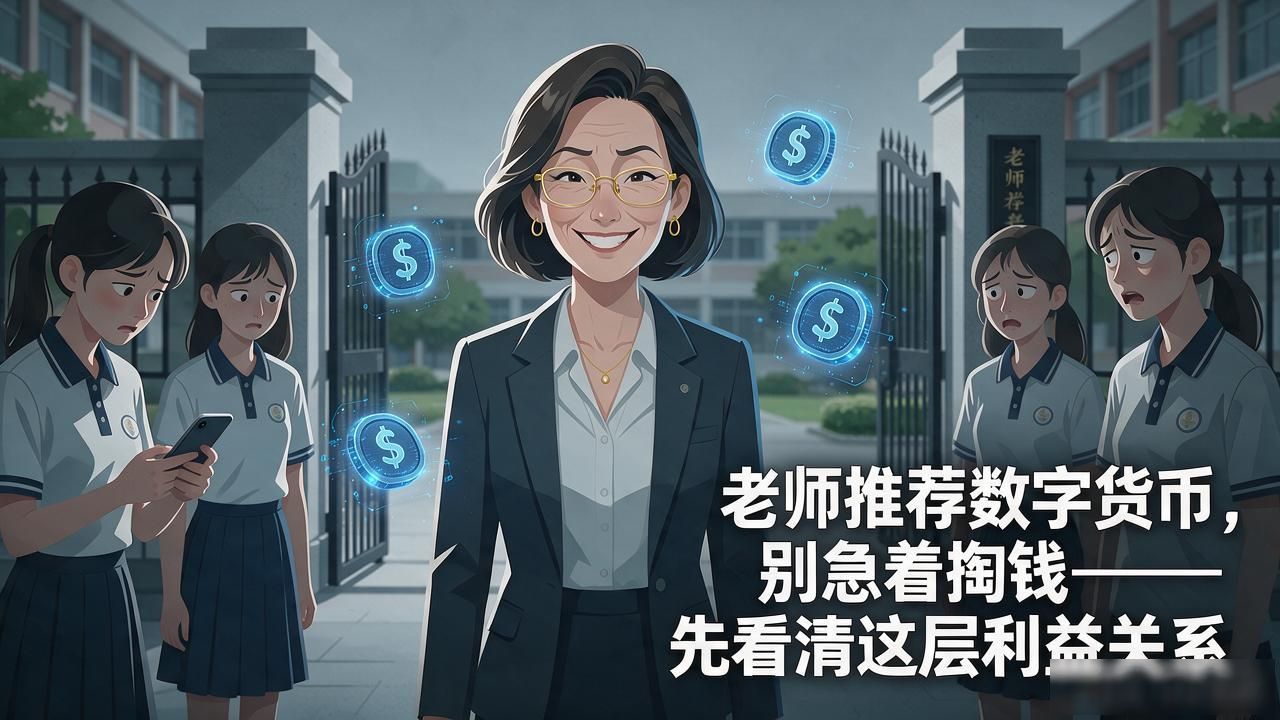 老师推荐数字货币，别急着掏钱——先看清这层利益关系