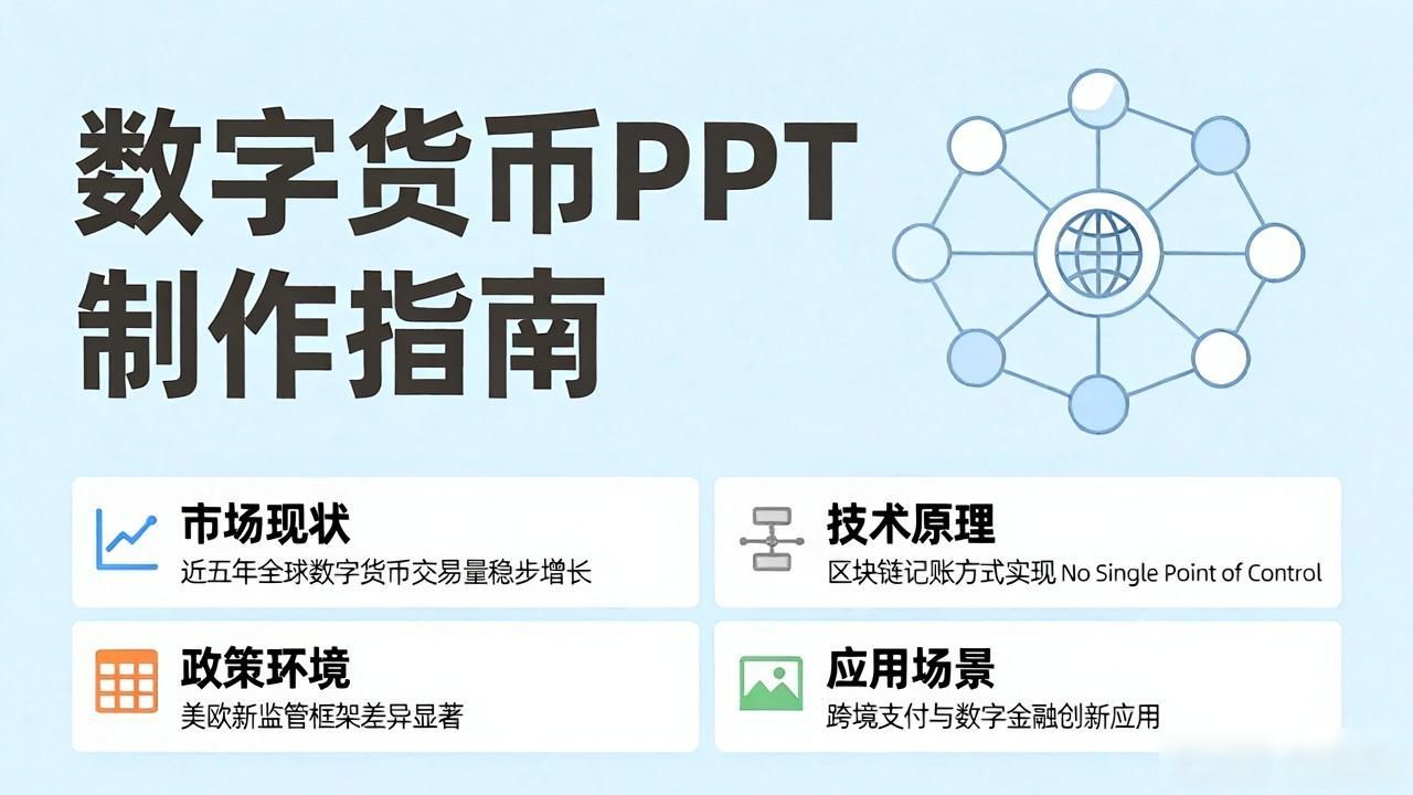 数字货币英文PPT制作指南：从入门到精通