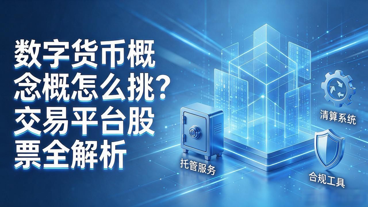 数字货币概念股怎么挑？交易平台股票全解析