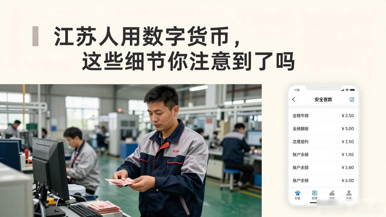 数字货币江苏人_江苏数字人民币推广案例_江苏数字人民币应用场景
