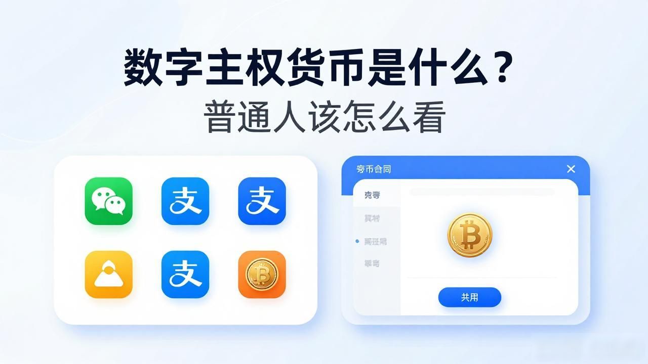 数字主权货币对普通人的影响_数字主权货币概念_数字主权货币与私人加密货币对比
