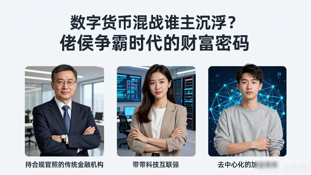 诸侯争霸数字货币_传统金融巨头区块链布局_数字货币市场竞争格局