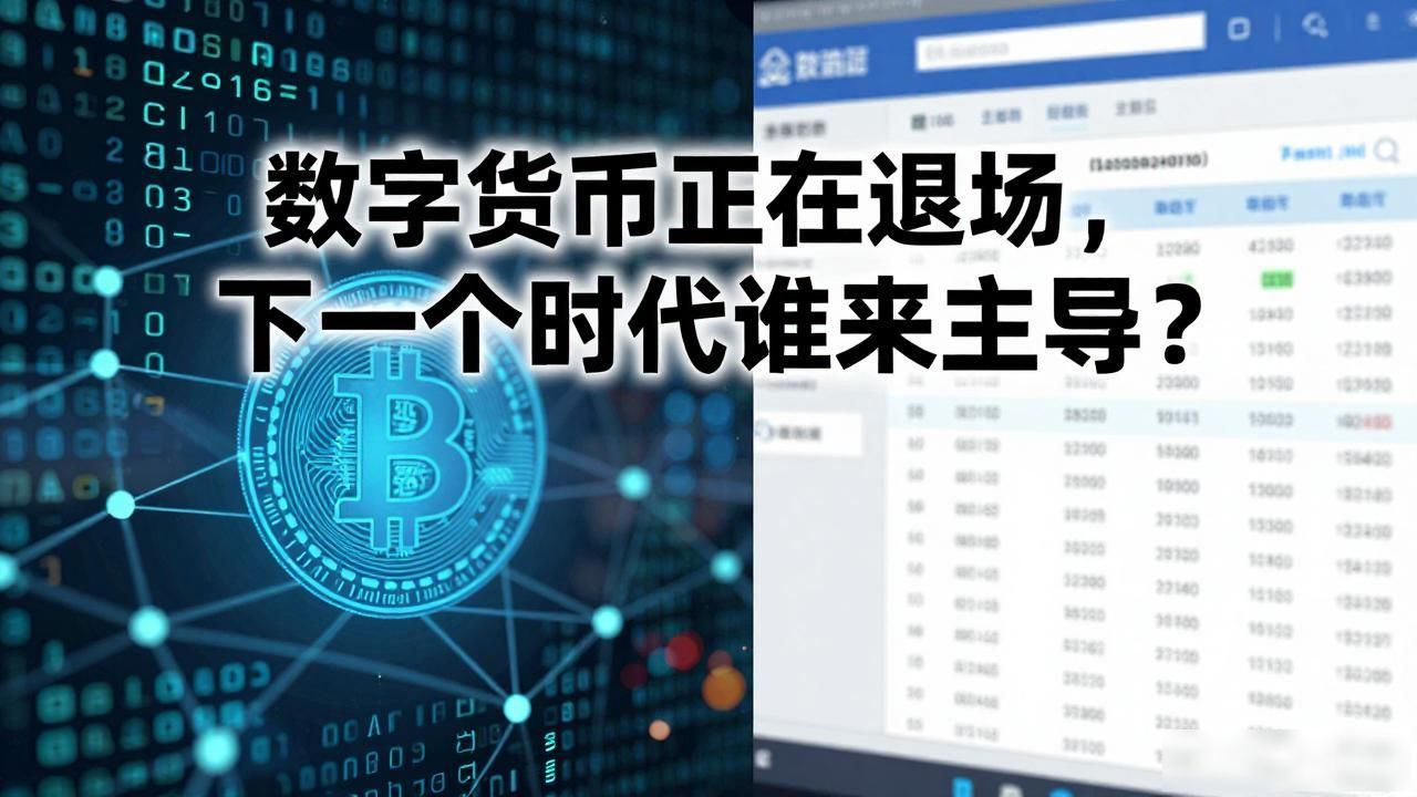 数字货币正在退场，下一个时代谁来主导？