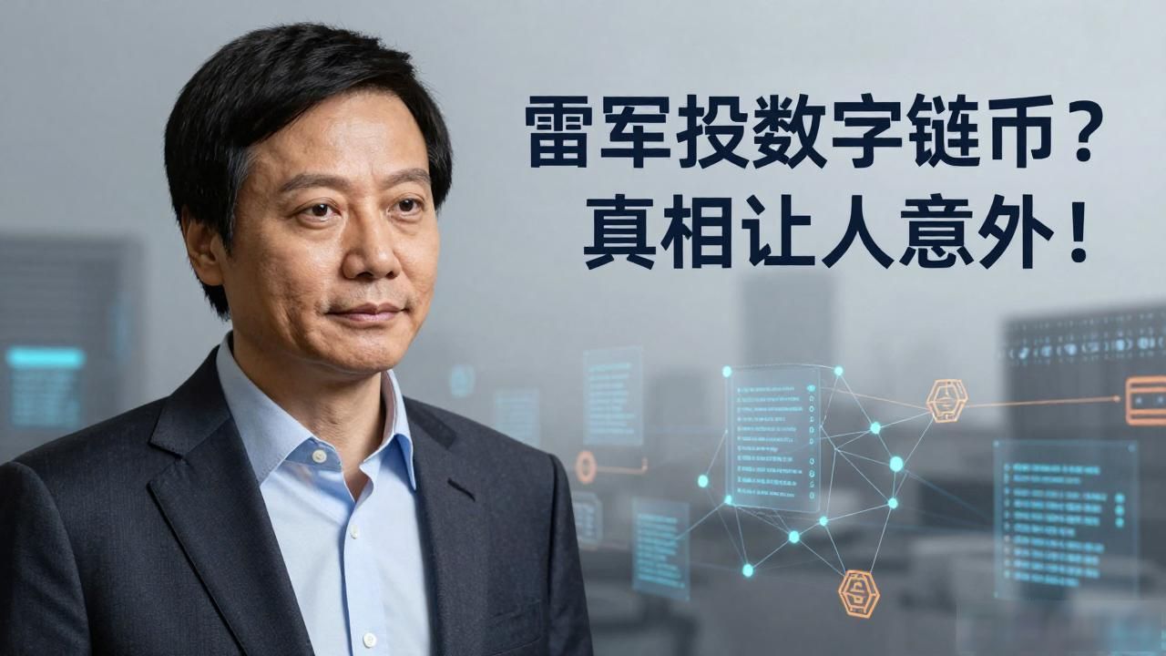 雷军投数字货币？真相让人意外！