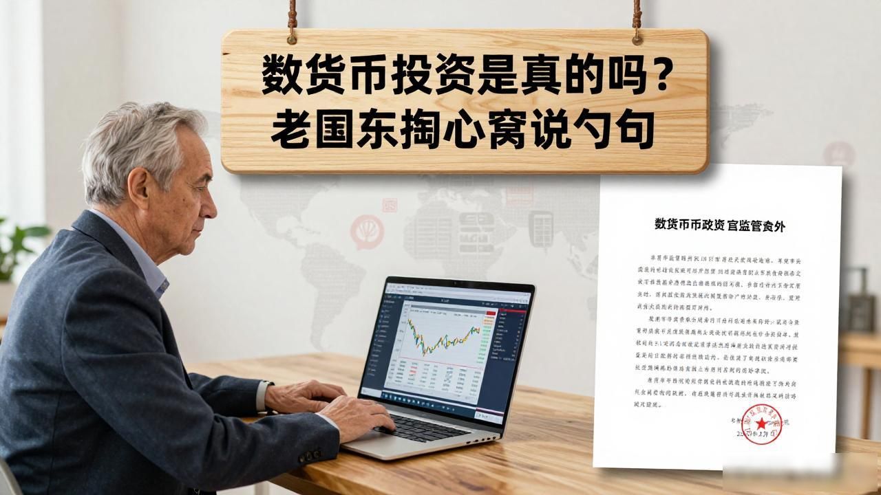 数字货币投资是真的吗？老股民掏心窝说几句