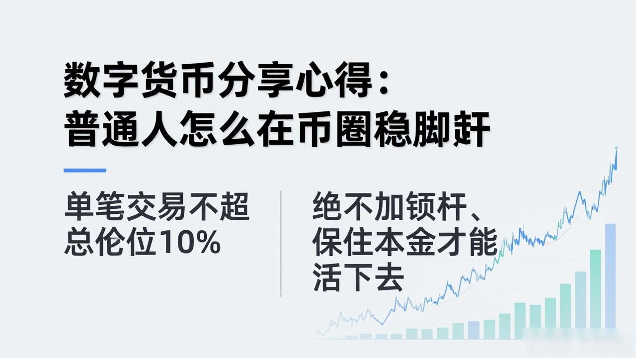 数字货币分享心得：普通人怎么在币圈站稳脚跟