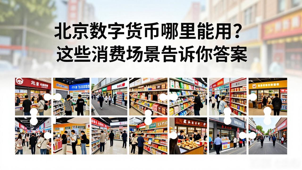 北京数字货币哪里能用_数字人民币北京使用场景_数字人民币商超便利店支付