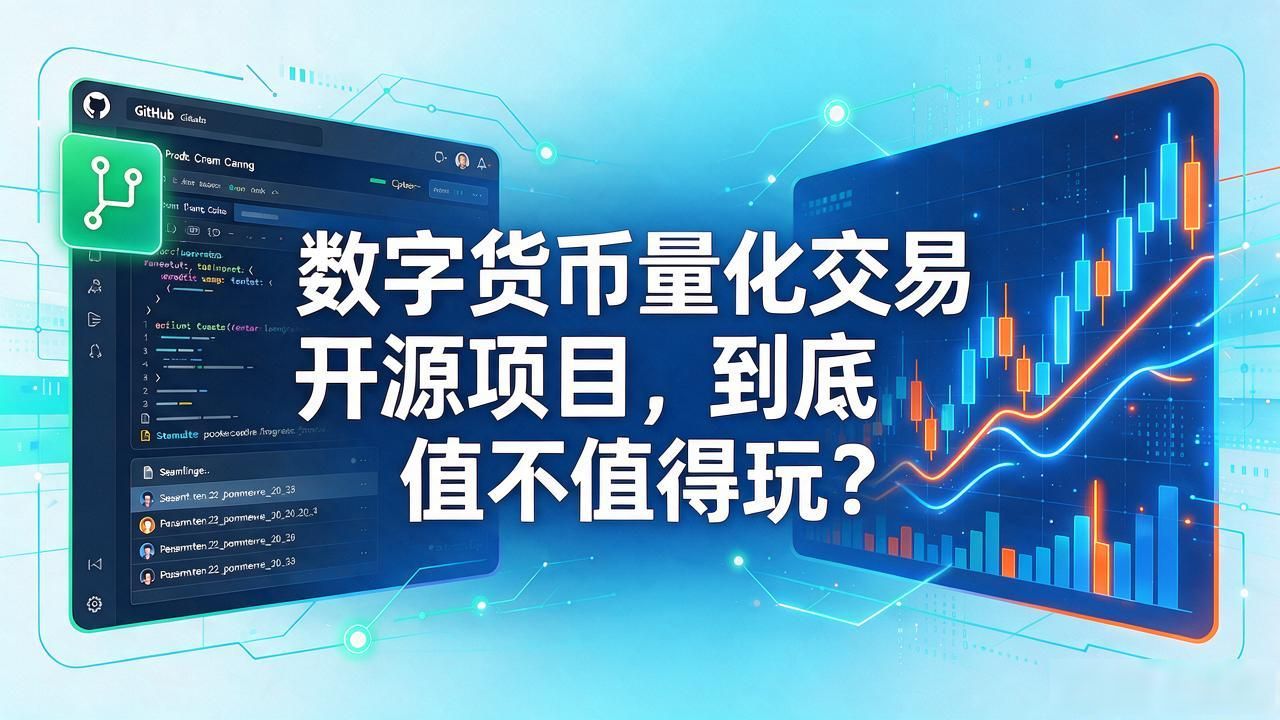 数字货币量化交易开源项目，到底值不值得玩？