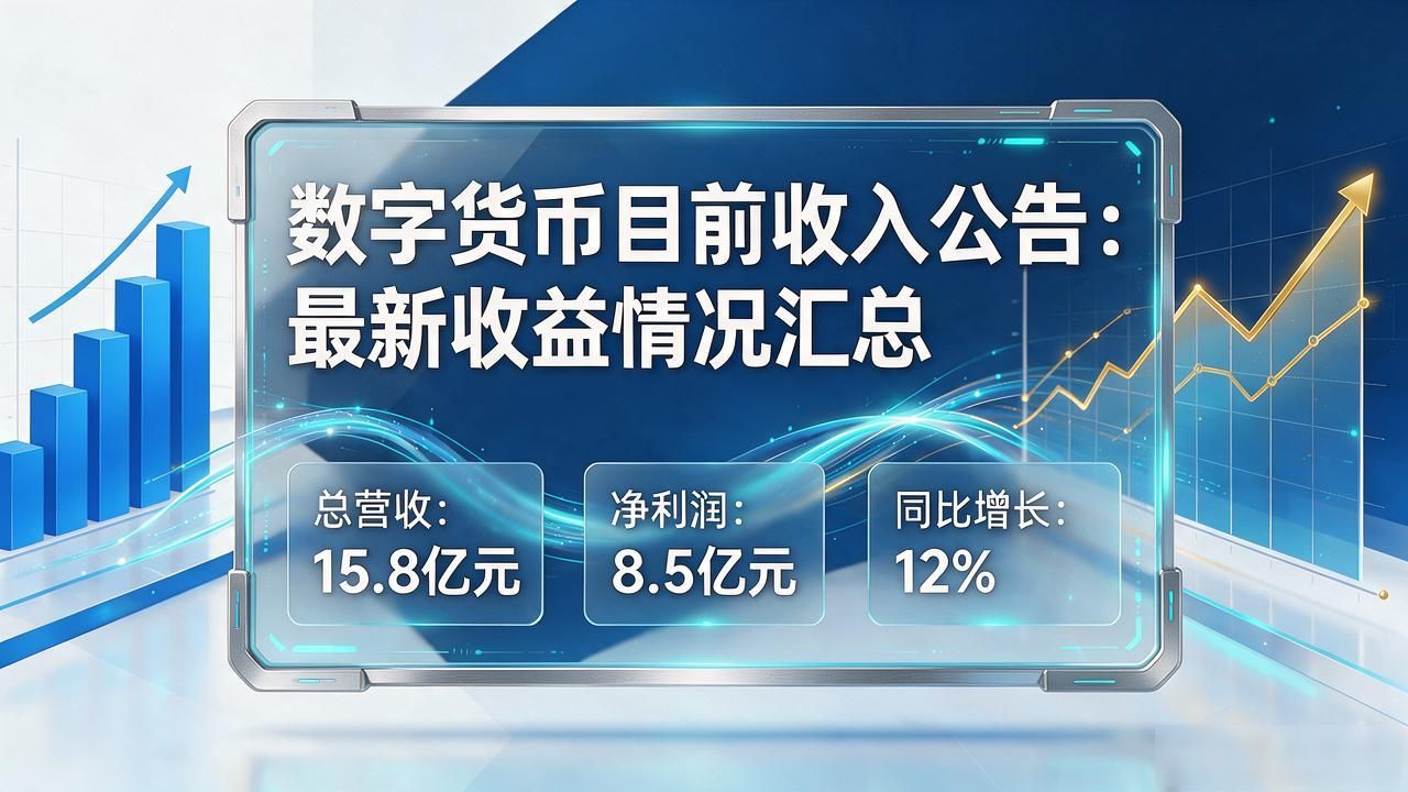 数字货币目前收入公告：最新收益情况汇总