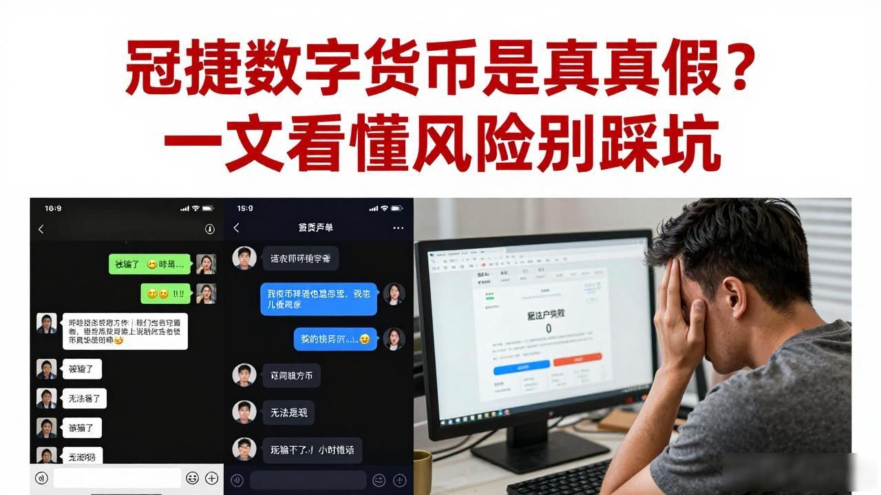 冠捷数字货币是真是假？一文看懂风险别踩坑