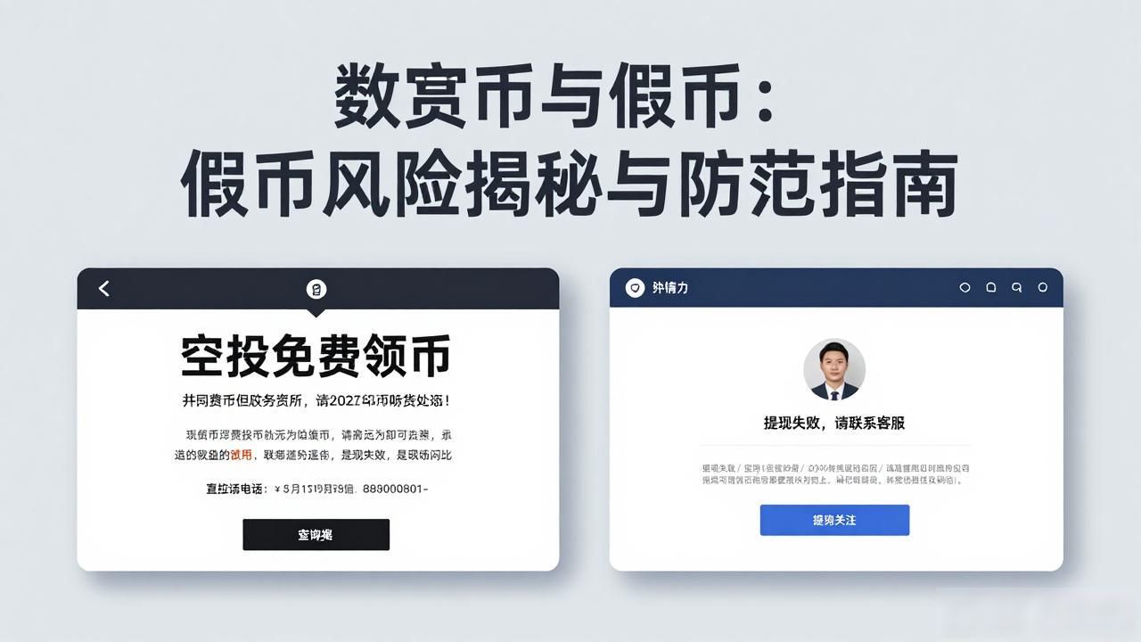 数字货币与假币：假币风险揭秘与防范指南