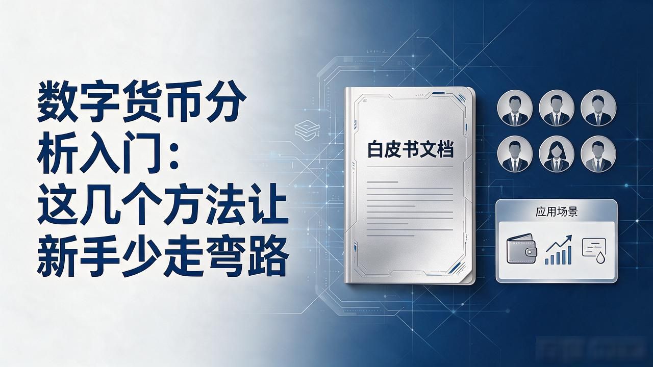 数字货币fenxi入门：这几个方法让新手少走弯路
