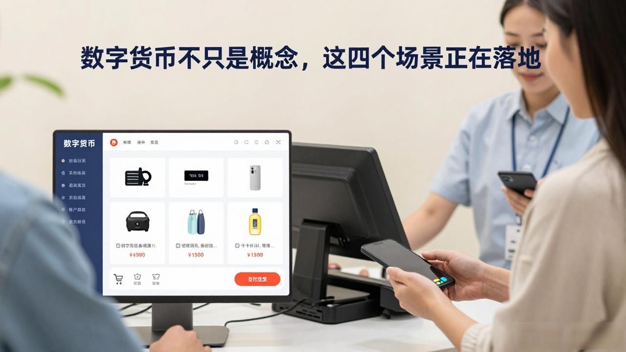 数字货币不只是概念，这四个场景正在落地