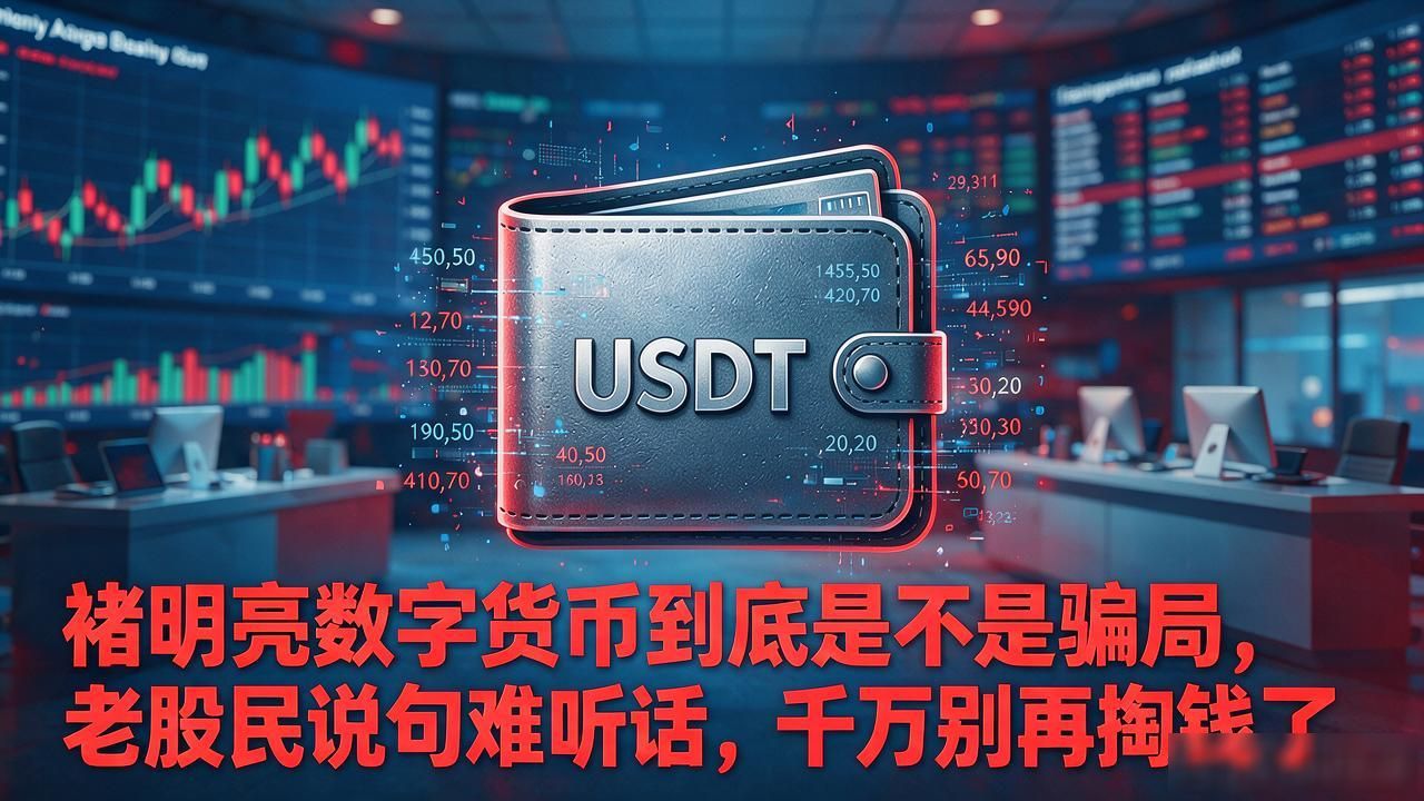 褚明亮数字货币到底是不是骗局，老股民说句难听话，千万别再掏钱了