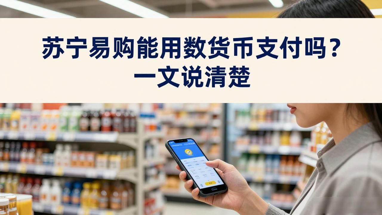 苏宁易购数字货币支付_数字人民币电商平台应用_苏宁易购和数字货币