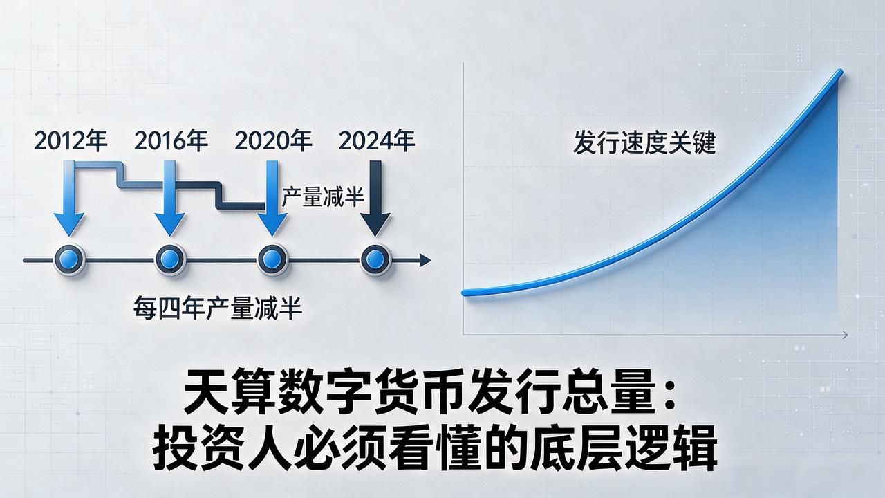天算数字货币发行总量：投资人必须看懂的底层逻辑