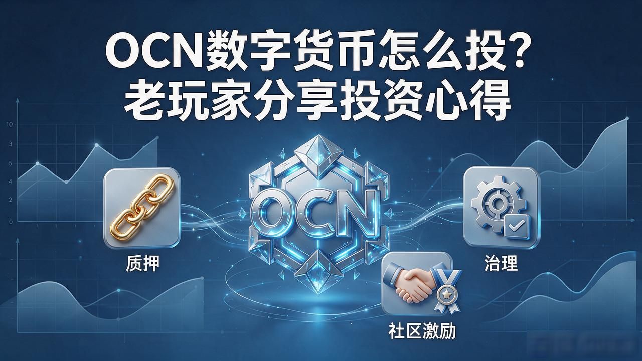 OCN数字货币怎么投？老玩家分享投资心得