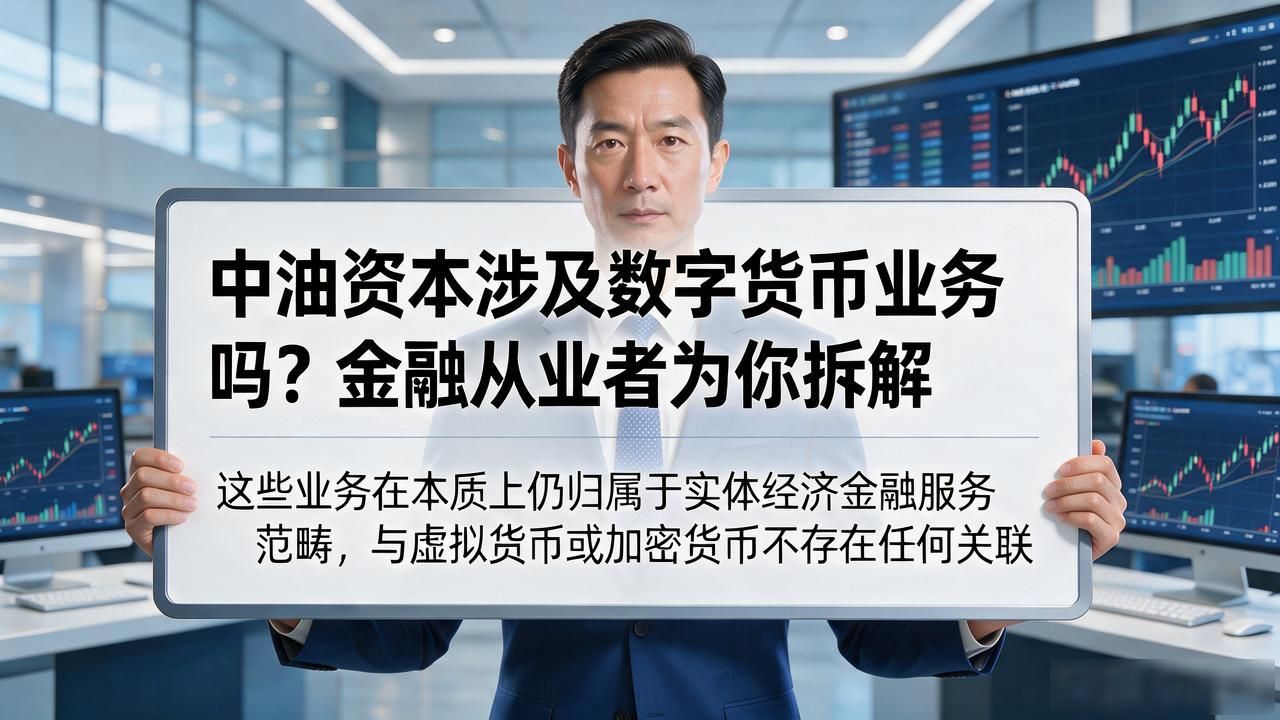 中油资本有数字货币吗_中油资本 虚拟货币 数字人民币