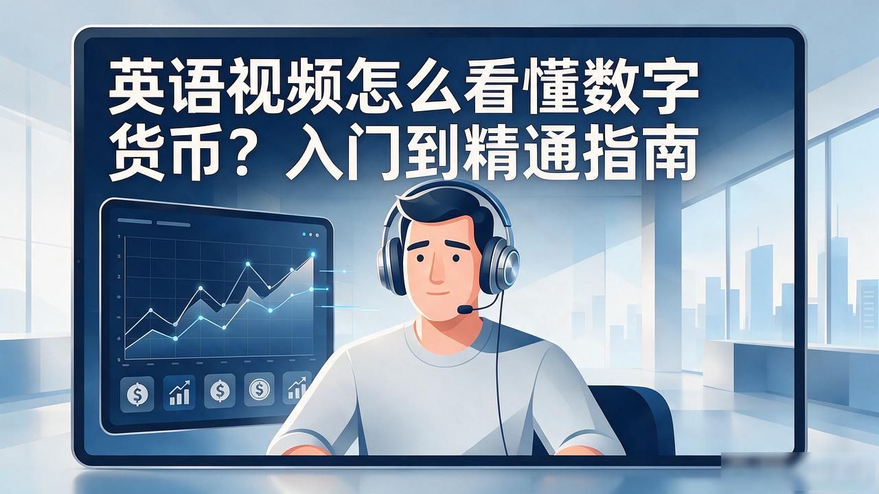 新手学数字货币的高效方法_英语视频数字货币_数字货币入门学习的英语视频资源