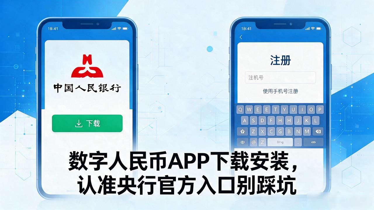 数字人民币APP下载安装，认准央行官方入口别踩坑