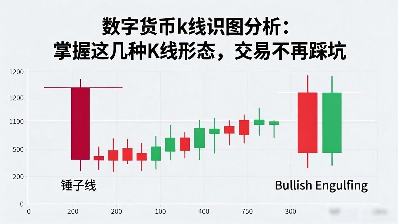 锤子线看涨形态_K线识图_数字货币k线识图分析