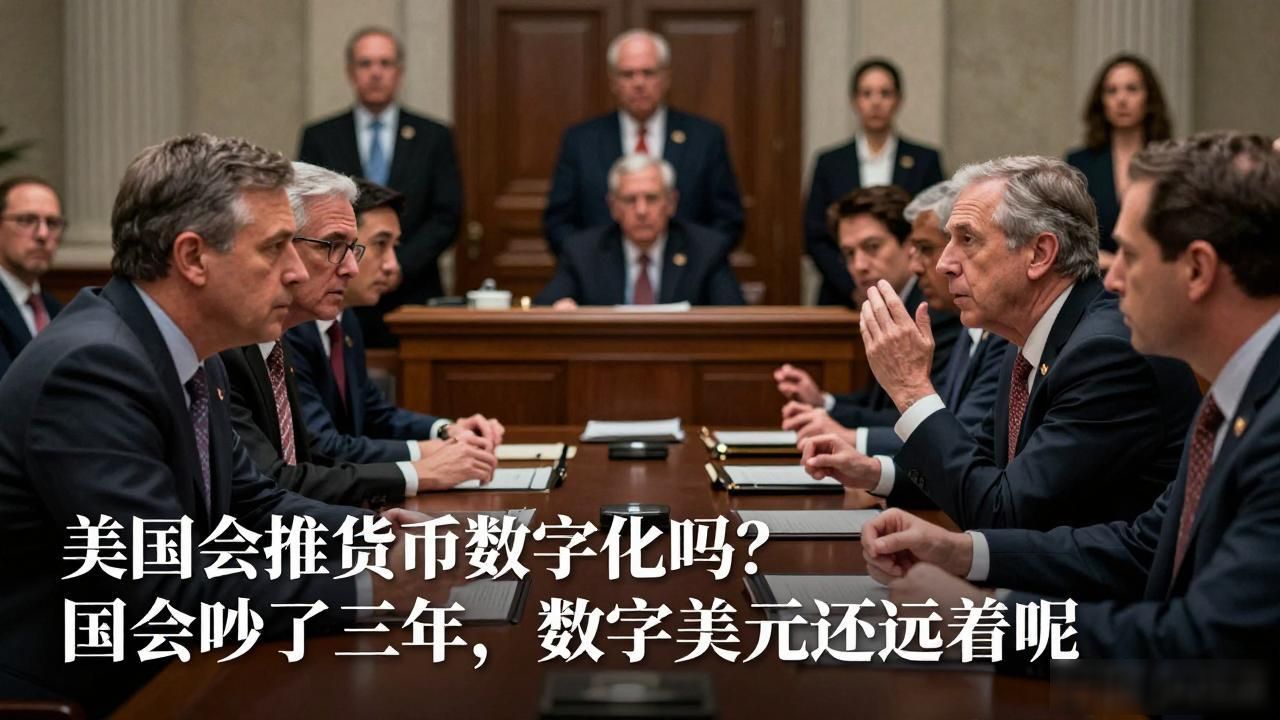 美国会推货币数字化吗？国会吵了三年，数字美元还远着呢