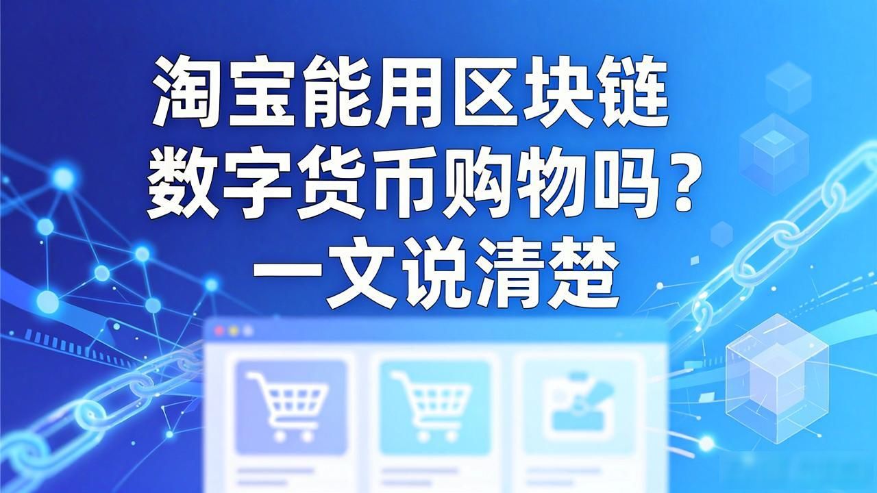 淘宝区块链数字货币_淘宝能否用区块链数字货币消费_淘宝区块链技术应用布局