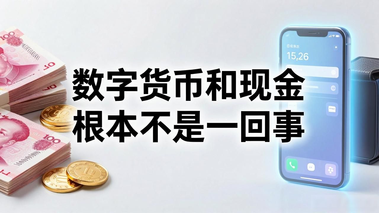 数字货币与现金的区别_数字货币不就是现金吗_数字货币的特点