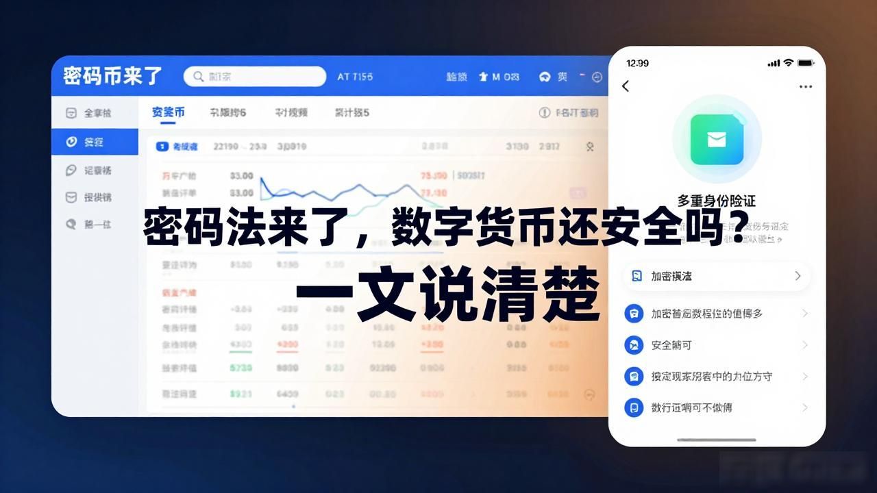 密码法来了，数字货币还安全吗？一文说清楚
