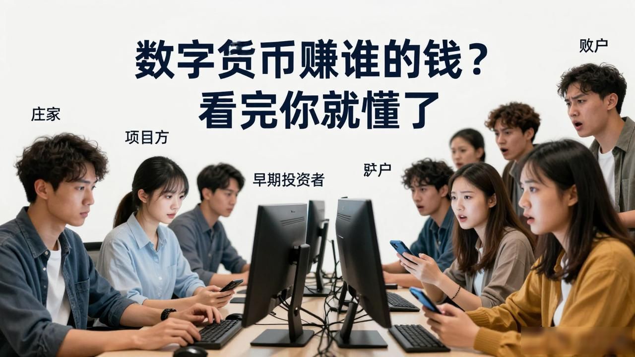 数字货币赚谁的钱？看完你就懂了