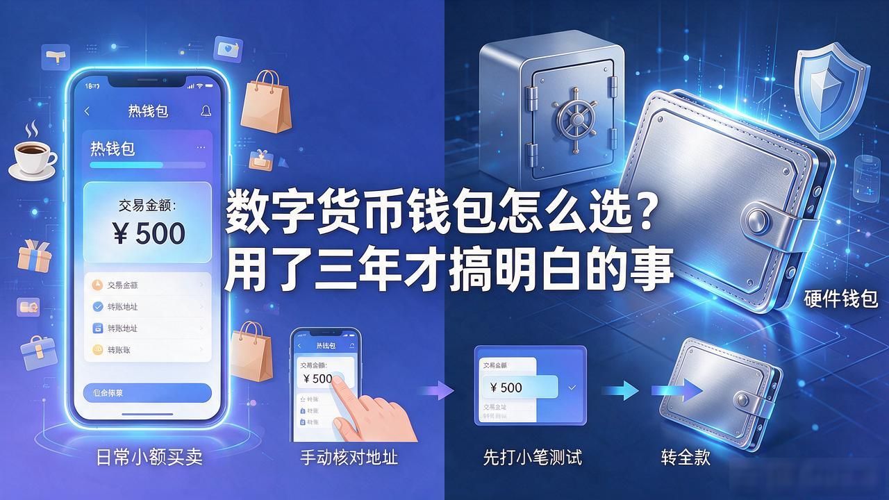 数字货币钱包怎么选？用了三年才搞明白的事