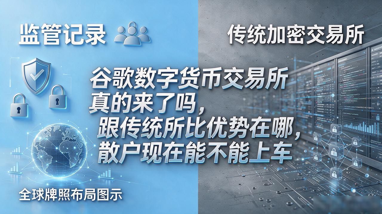 谷歌数字货币交易所真的来了吗，跟传统所比优势在哪，散户现在能不能上车