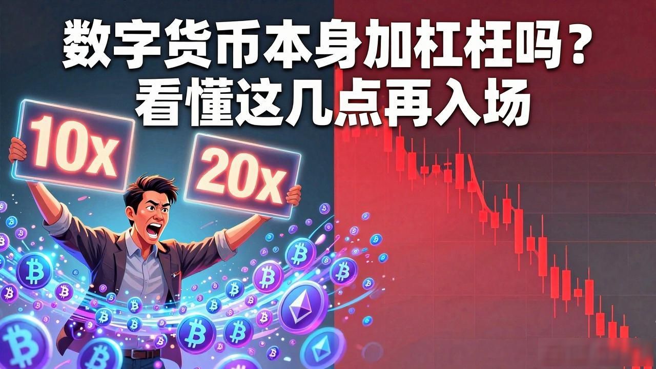 数字货币本身加杠杆吗？看懂这几点再入场