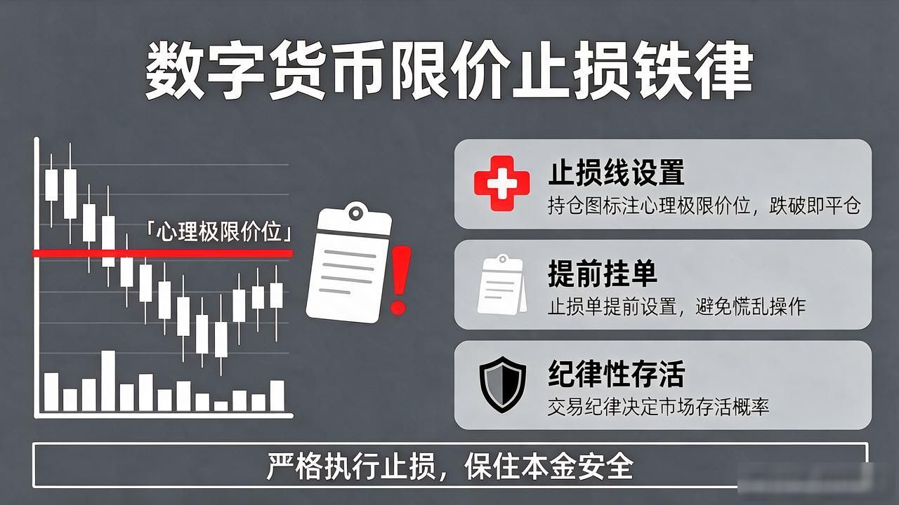 数字货币限价图解_限价单价格优先 挂单区域K线图 止损线设置挂单