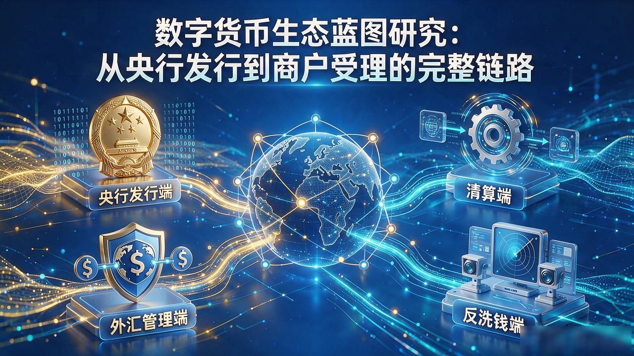 数字货币生态蓝图研究：从央行发行到商户受理的完整链路