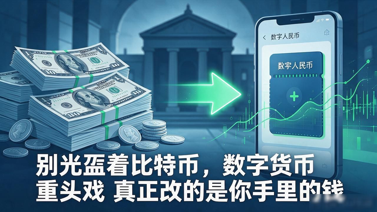别光盯着比特币，数字货币重头戏真正改的是你手里的钱