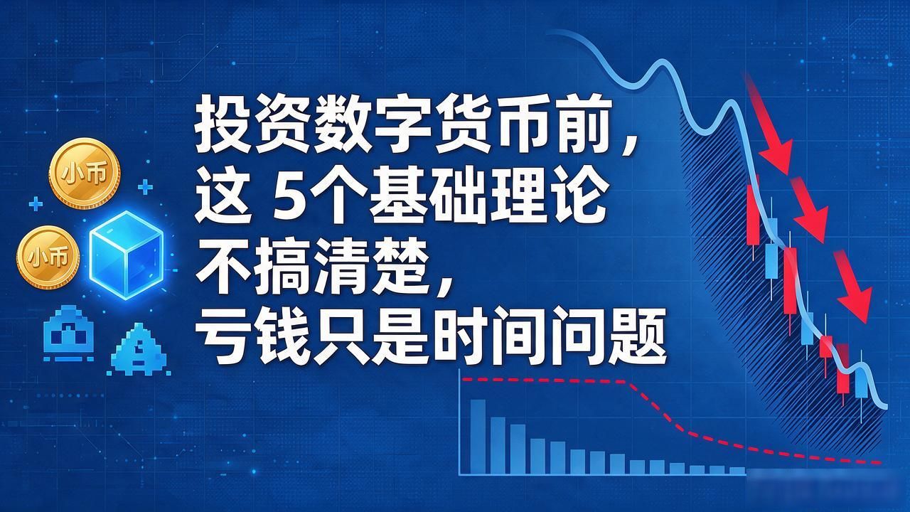 投资数字货币前，这5个基础理论不搞清楚，亏钱只是时间问题