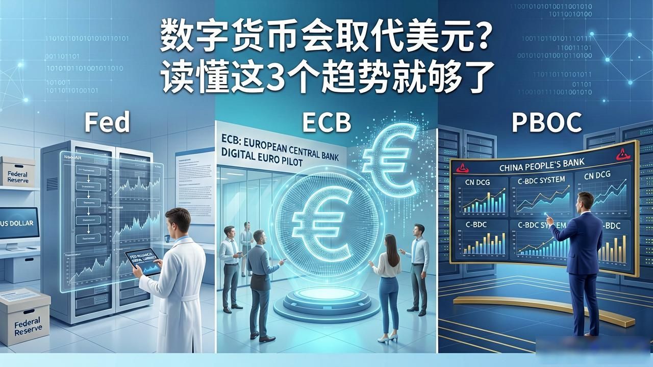 数字货币会取代美元？读懂这3个趋势就够了