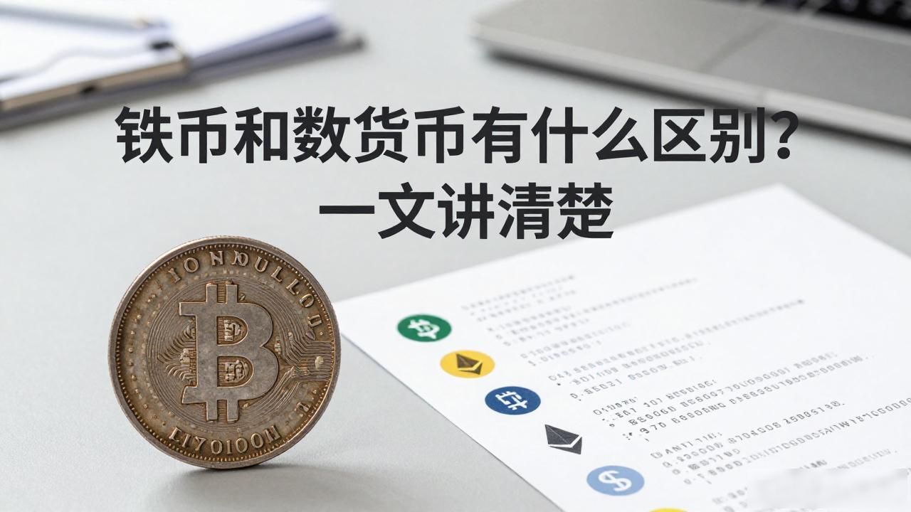 铁币和数字货币有什么区别？一文讲清楚