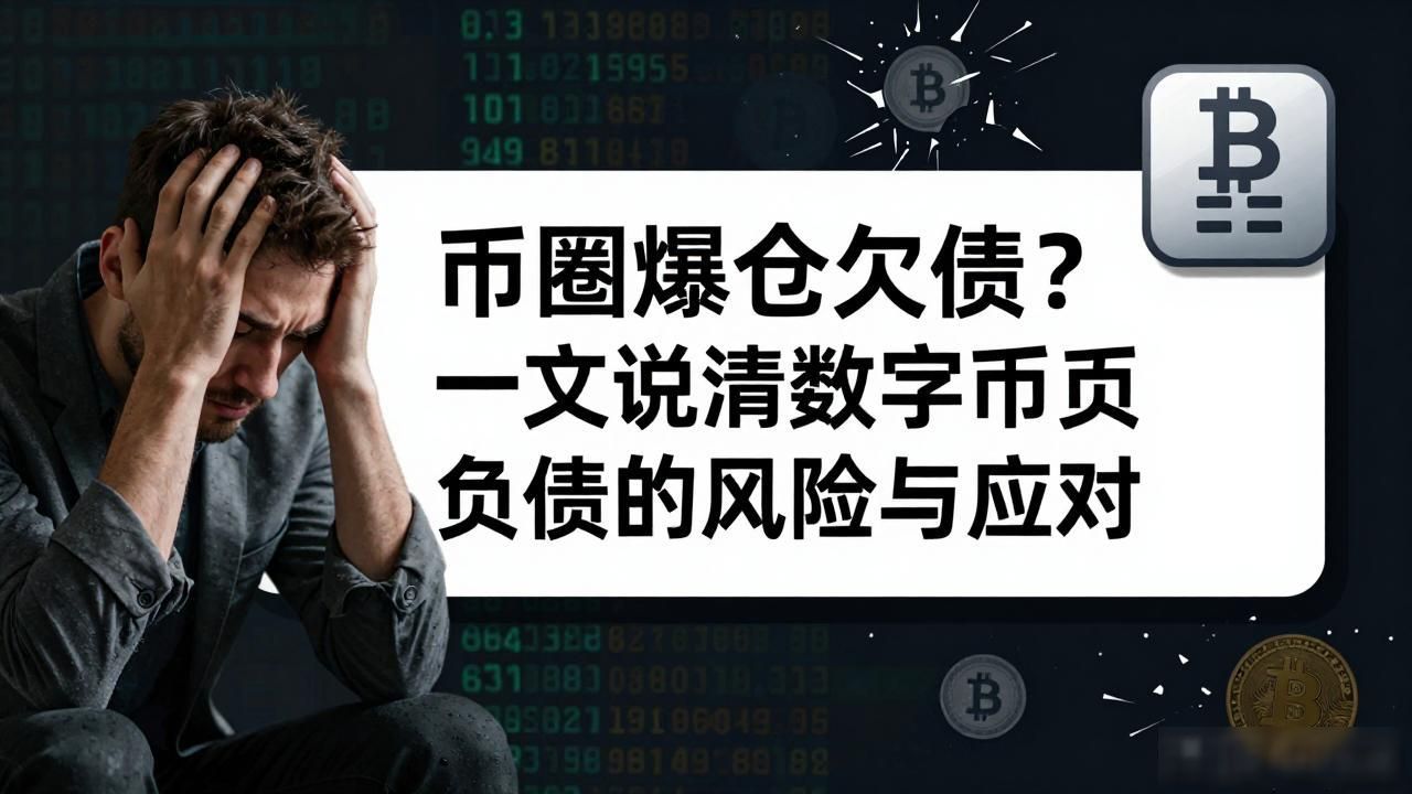 币圈爆仓欠债？一文说清数字货币负债的风险与应对