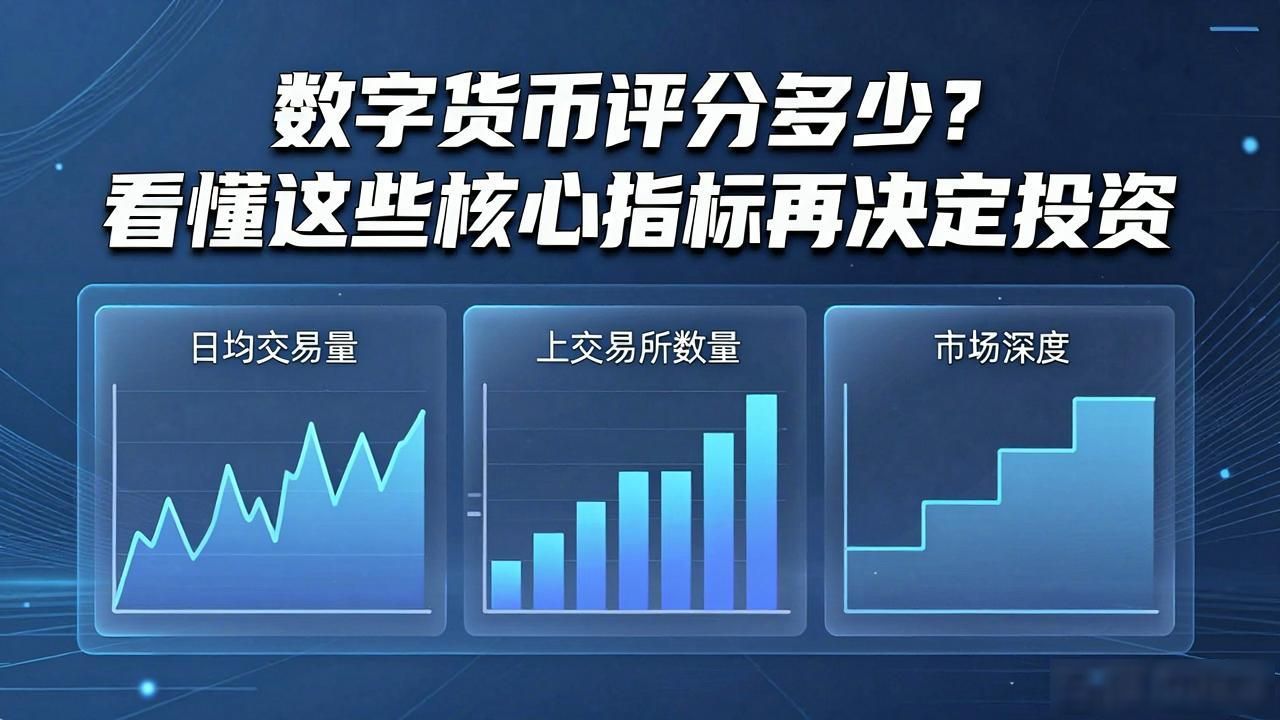 数字货币评分多少？看懂这些核心指标再决定投资