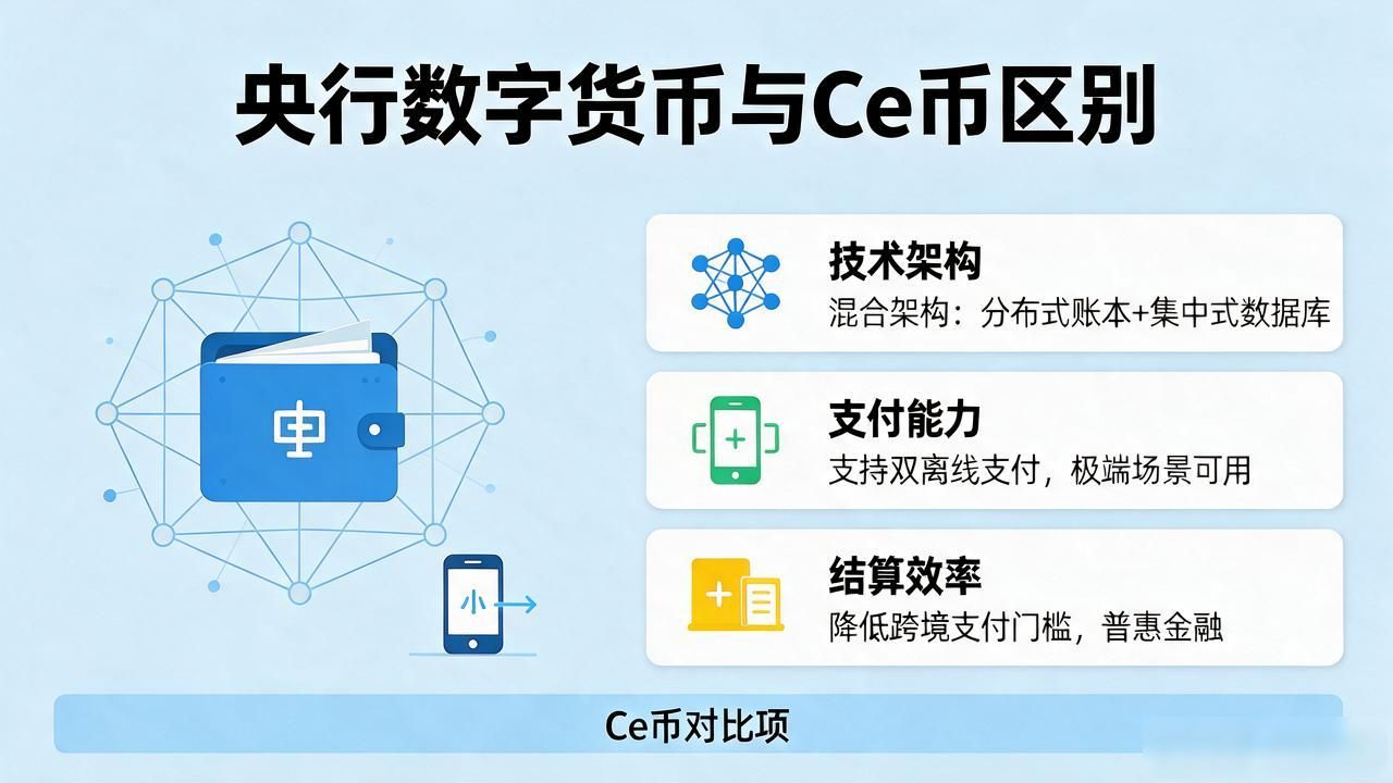 CBDC与Ce币核心区别_央行数字货币和ce币_央行数字货币与商业电子货币差异