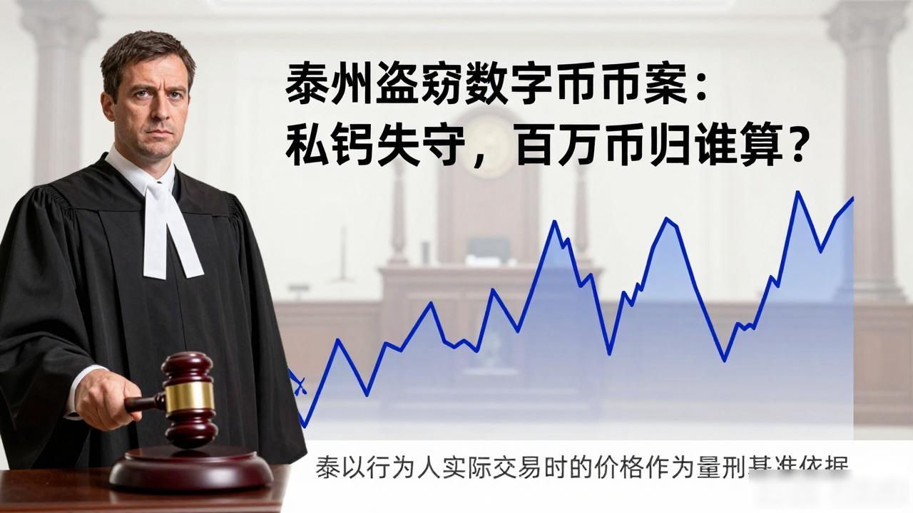 泰州盗窃数字货币案：私钥失守，百万币归谁算？