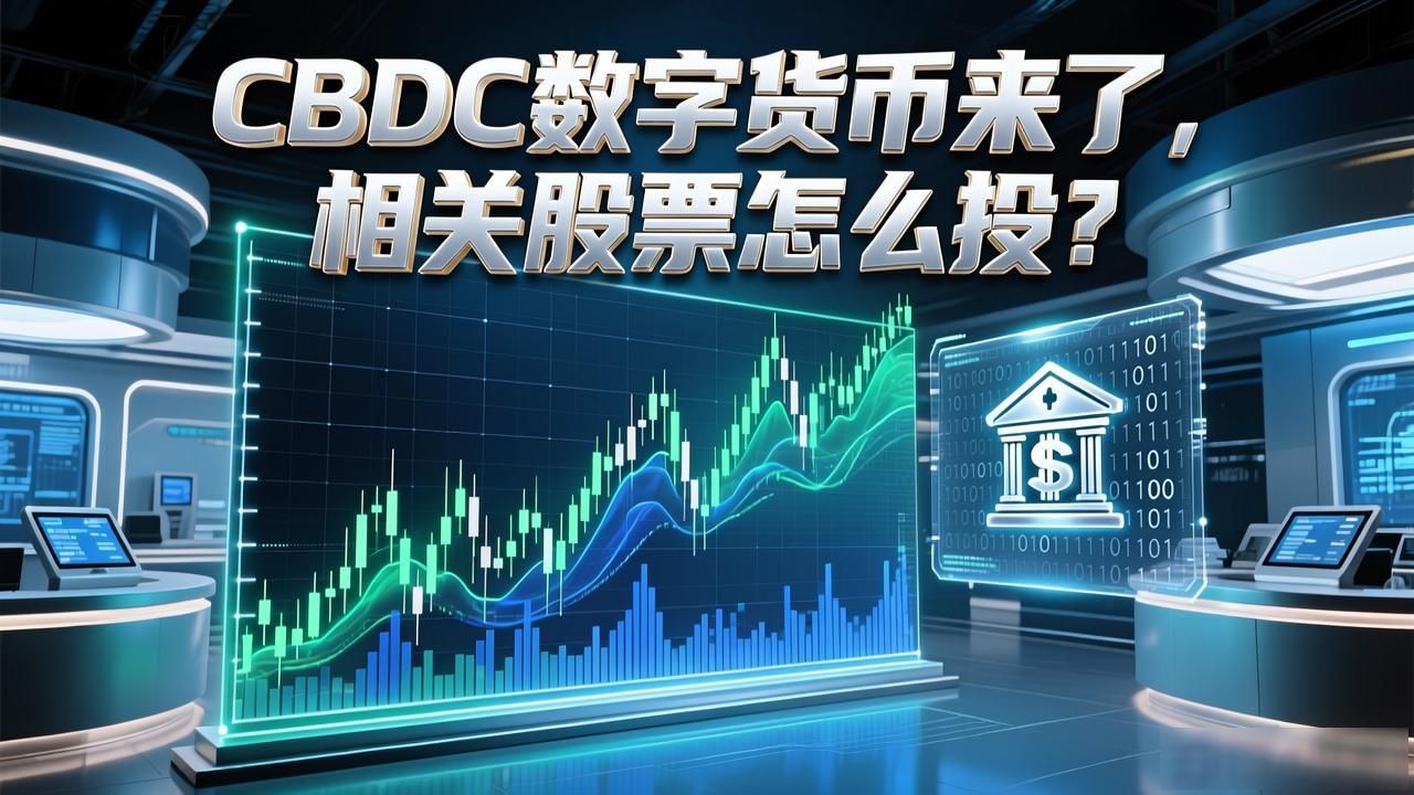 CBDC数字货币来了，相关股票怎么投？