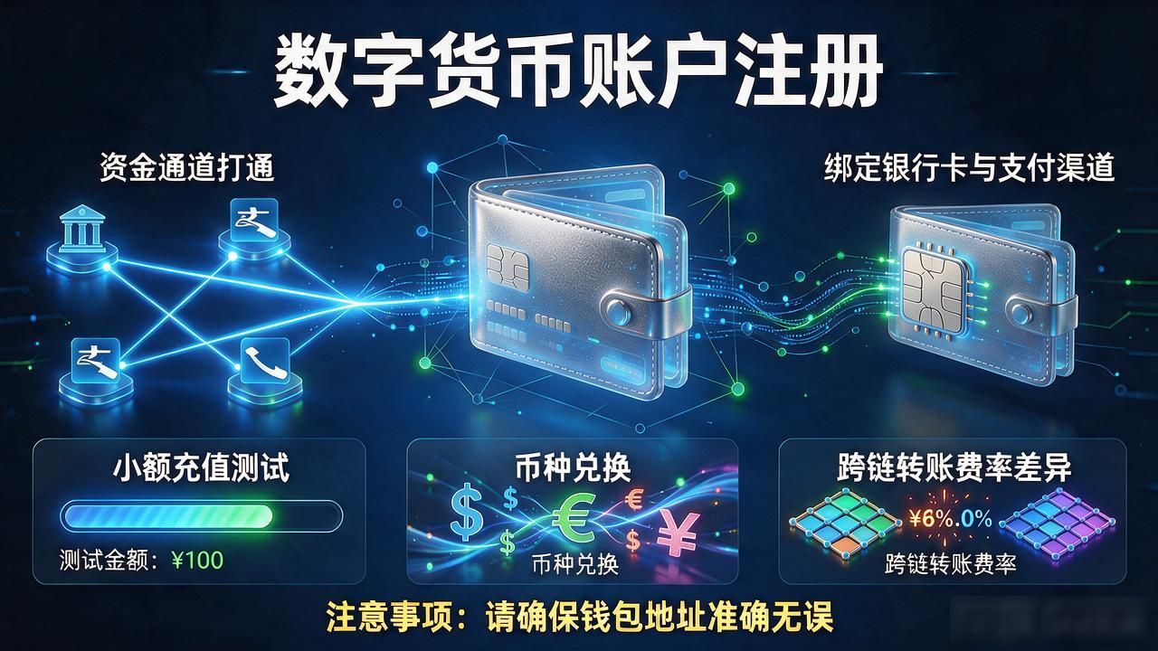怎么申请数字货币账户？注册开户全流程及所需材料和避坑要点