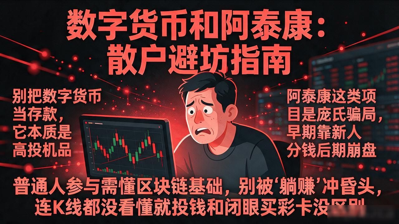 数字货币和阿泰康：散户避坑指南