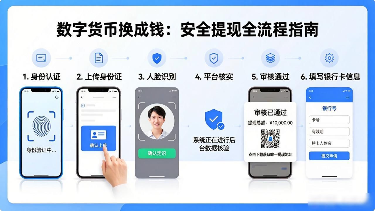 数字货币换成钱：安全提现全流程指南